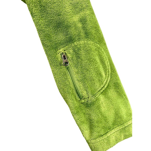 Marmont Green running fleece hoodie size Medium - Picture 7 of 10